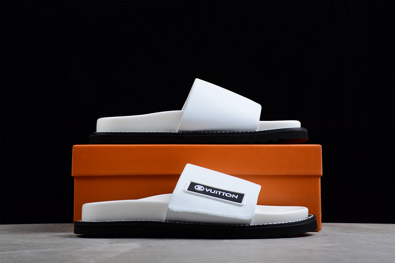 L*V Frontrow Sneakers White/White/Black 15