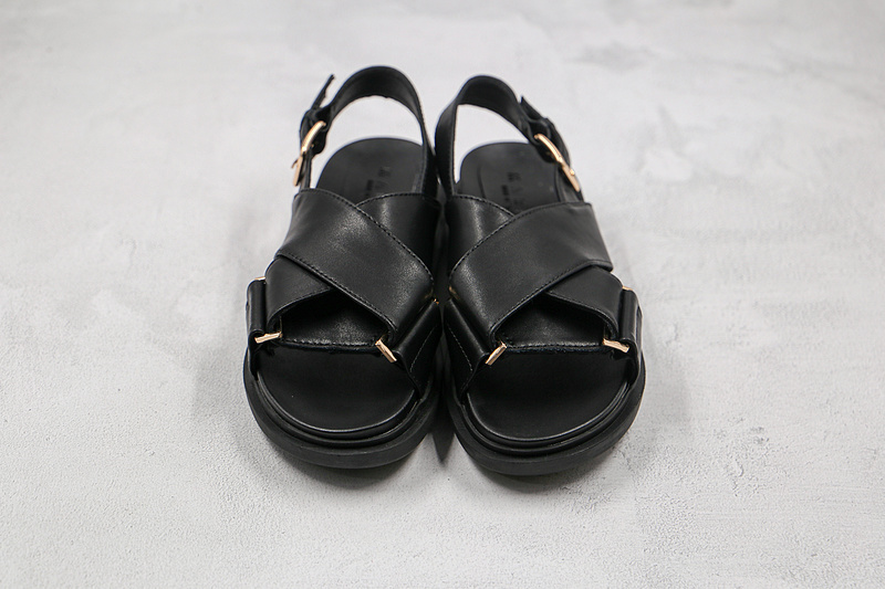 Marni Sandals Black/Black/Black 9