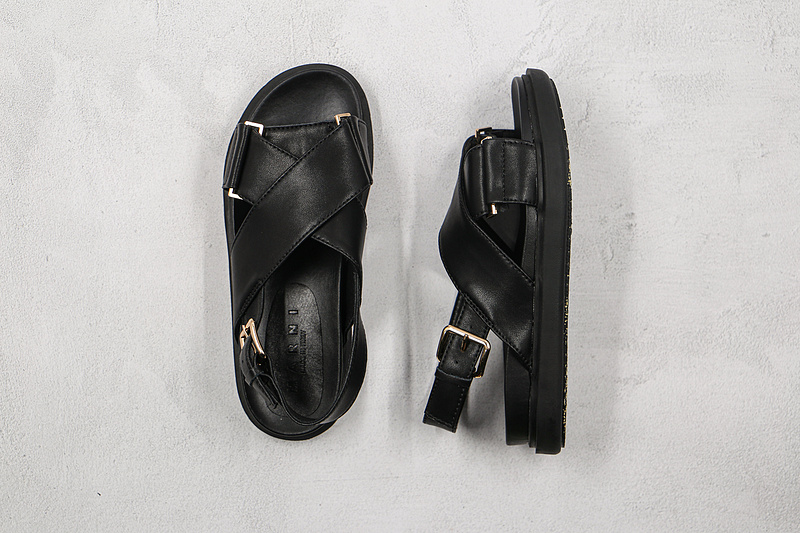 Marni Sandals Black/Black/Black 11