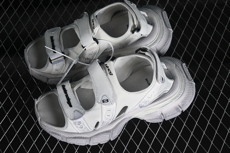 Balenciaga 3Xl Sandal White/Grey 19