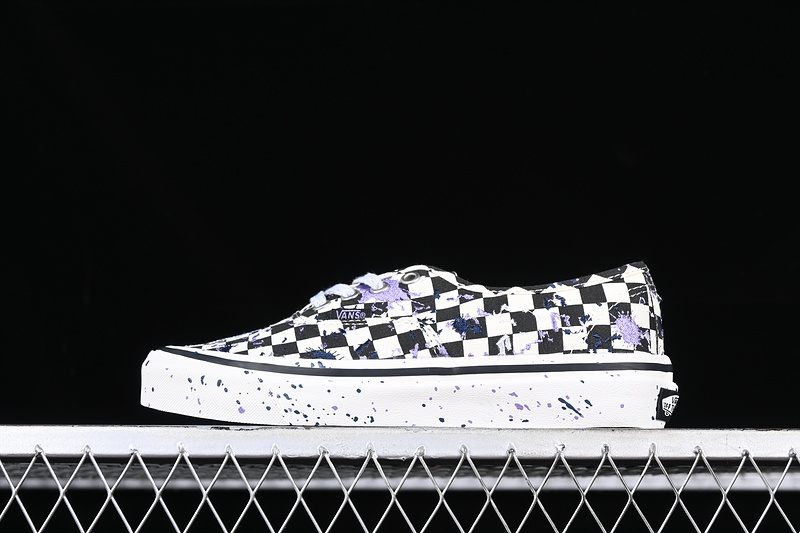 Authentic 44 Dx Splatter Embroidery/Checkerboard 7