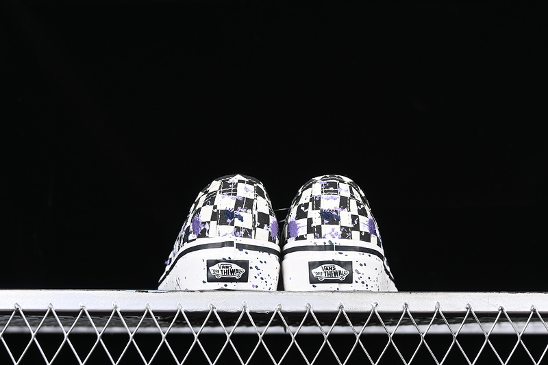 Authentic 44 Dx Splatter Embroidery/Checkerboard 15