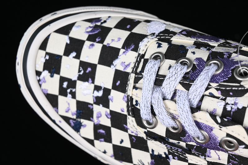 Authentic 44 Dx Splatter Embroidery/Checkerboard 19