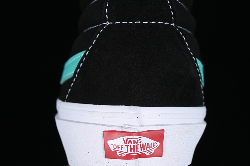 Vans Sk8-Mid White/Black/Green 3