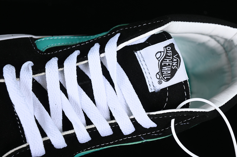 Vans Sk8-Mid White/Black/Green 9