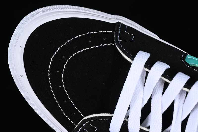 Vans Sk8-Mid White/Black/Green 21