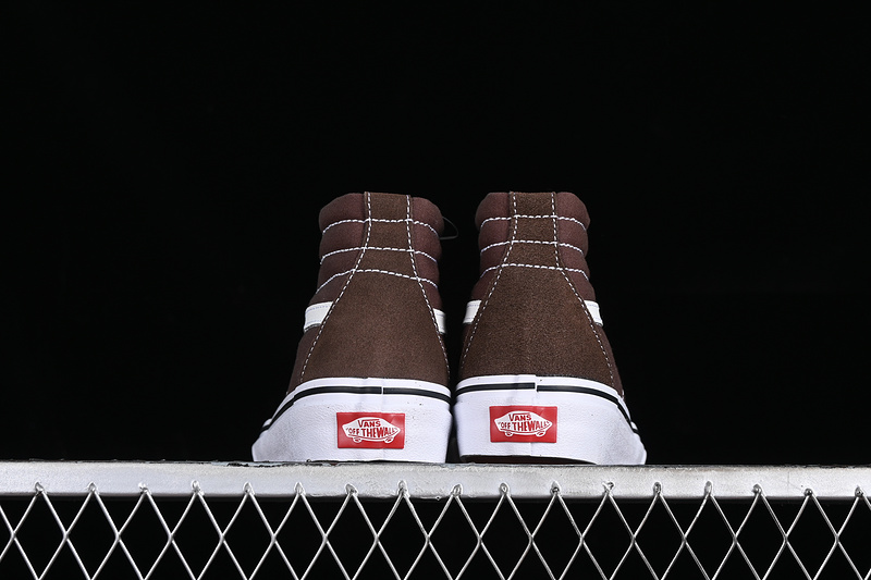 Vans Sk8-Hi Pro White/Brown 17