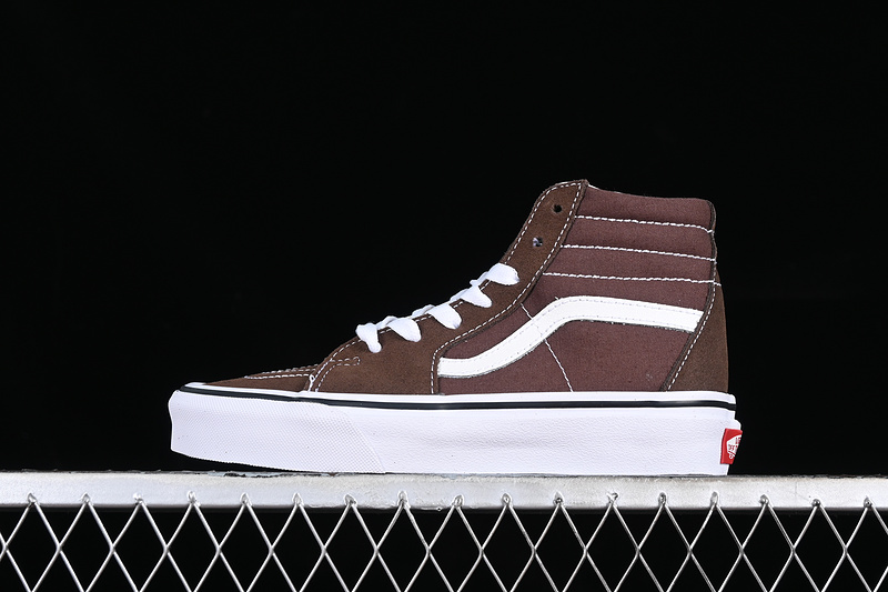 Vans Sk8-Hi Pro White/Brown 29