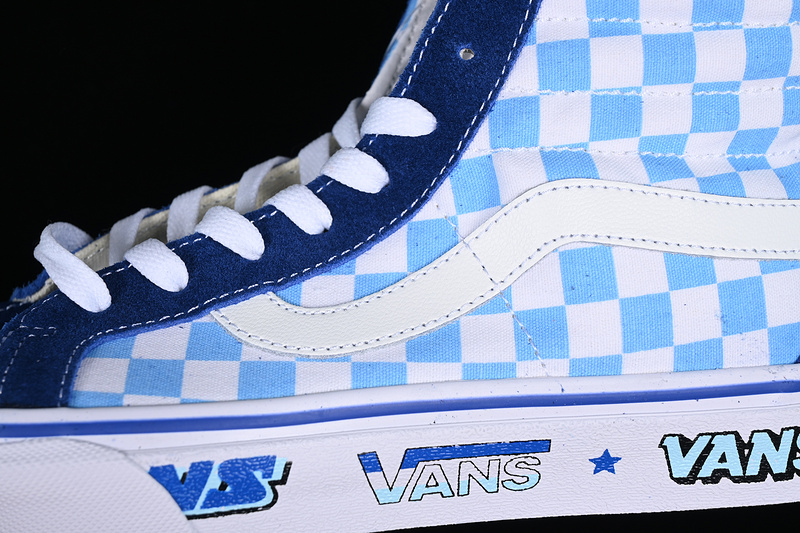 Vans Sk8-Hi 38 Dx White/Blue 9