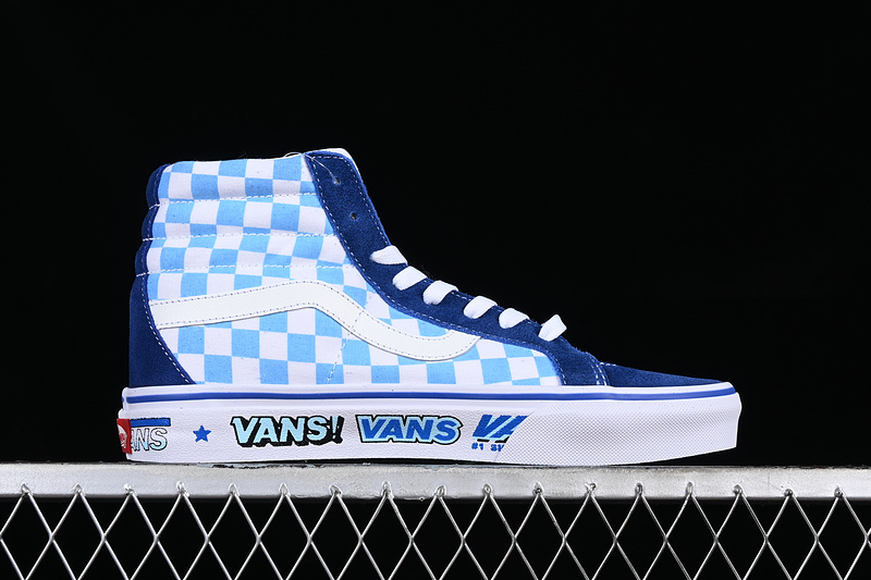 Vans Sk8-Hi 38 Dx White/Blue 11