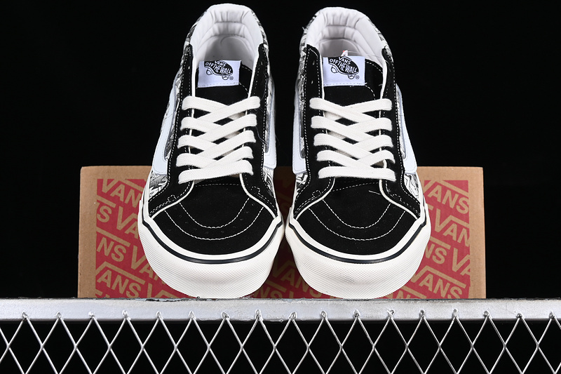 Vans Sk8-Mid White/Black 3