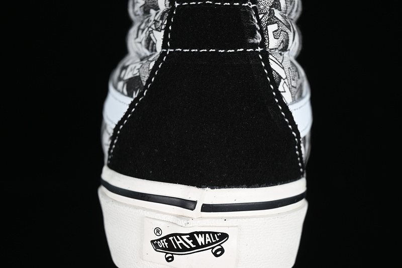 Vans Sk8-Mid White/Black 15