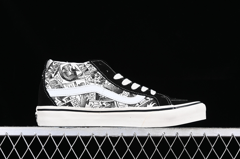 Vans Sk8-Mid White/Black 17