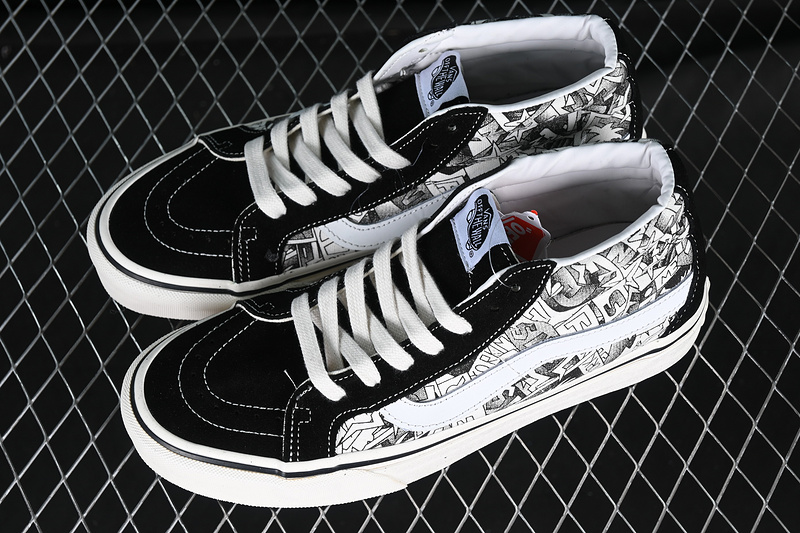 Vans Sk8-Mid White/Black 21