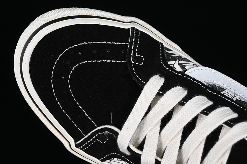 Vans Sk8-Mid White/Black 27