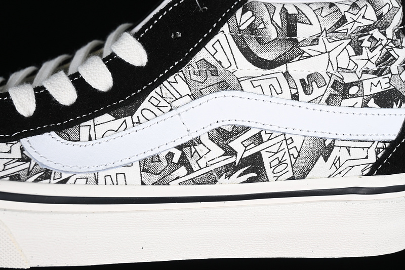 Vans Sk8-Mid White/Black 29