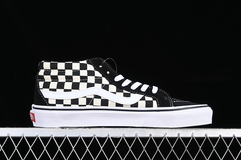 Vans Sk8-Mid Black/White 7