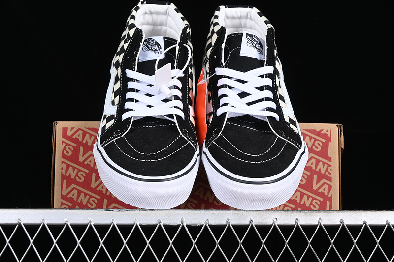 Vans Sk8-Mid Black/White 13