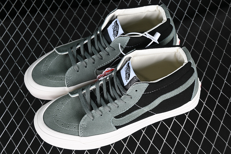 Vans Vault Og Sk8-Mid Lx Black/Green/White 7