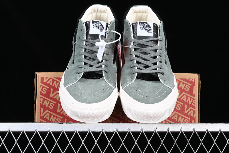 Vans Vault Og Sk8-Mid Lx Black/Green/White 17