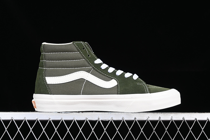 Sk8 Hi Vr3 Olive Green/White 3