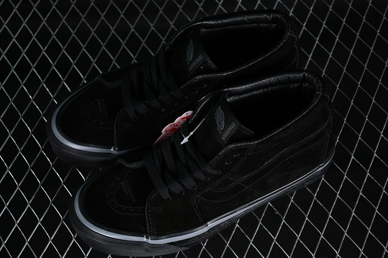 Neighborhood X V*Ans Sk8 Mid Black 5