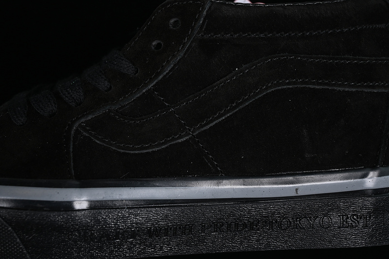 Neighborhood X V*Ans Sk8 Mid Black 7