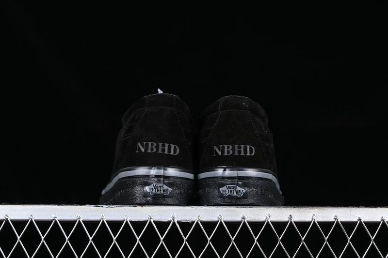 Neighborhood X V*Ans Sk8 Mid Black 9