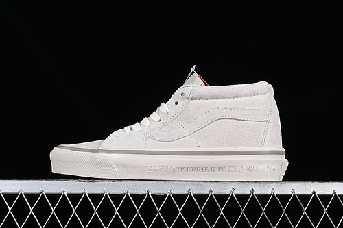 Neighborhood X V*Ans Sk8 Mid White 7