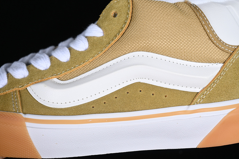 Vans Knu Skool White/Brown 3