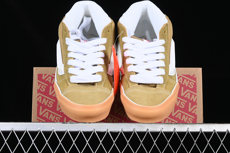 Vans Knu Skool White/Brown 25