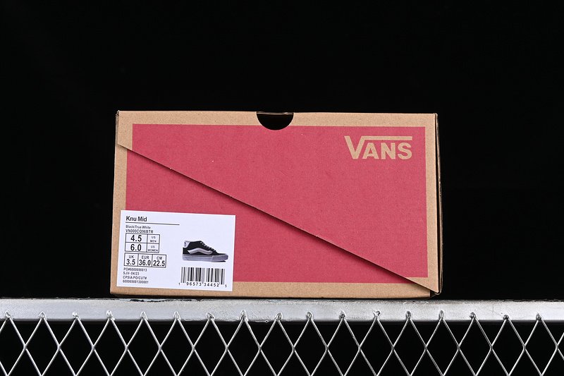 Vans Knu Skool White/Black 29