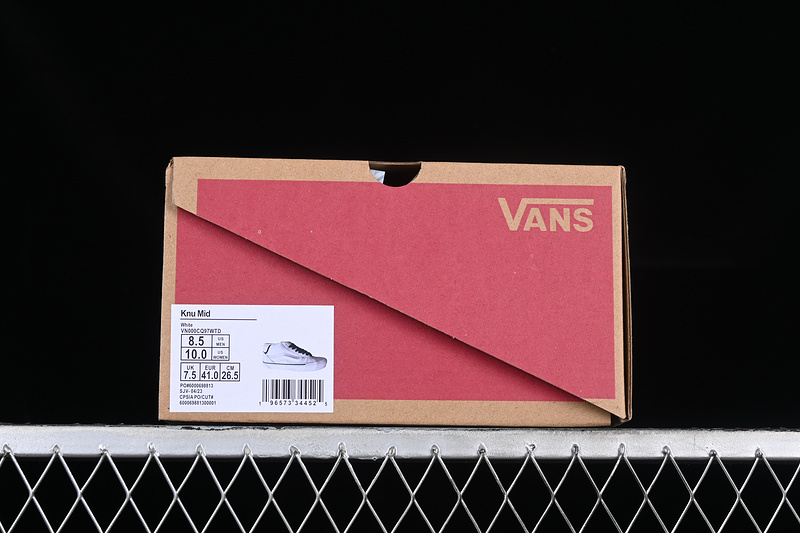 Vans Knu Skool White/Grey/Black 19