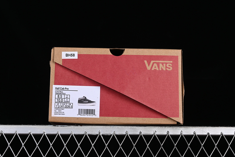 Vans Half Cab Pro Links Black/Grey/Grey 5