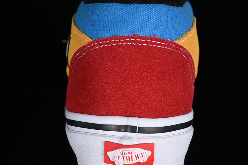 Vans Half Cab Pro White/Red/Black/Blue/Yellow 21