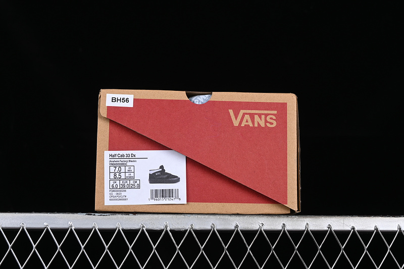 Vans Half Cab 33 Dx Black/Grey 9