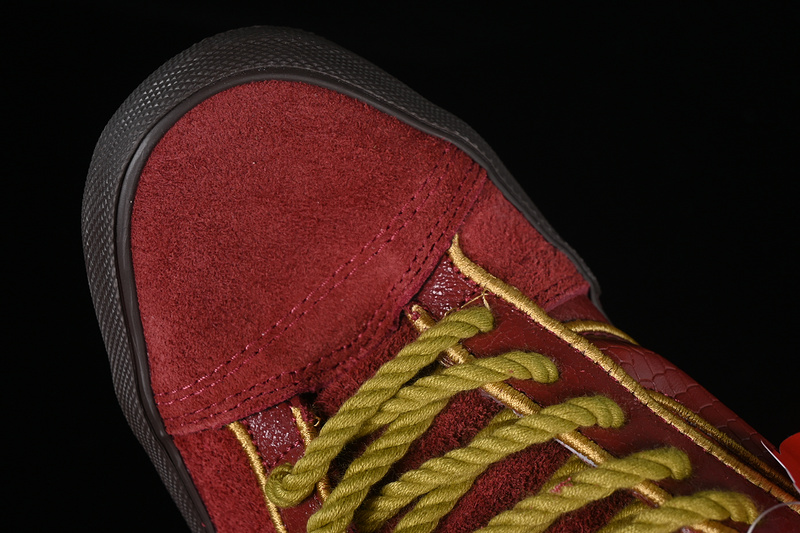 Vans Knu Mid Black/Red/Yellow 3