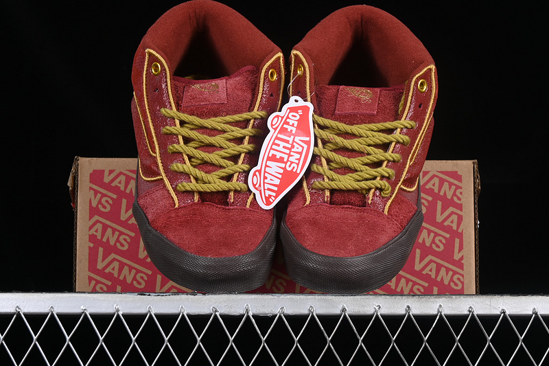 Vans Knu Mid Black/Red/Yellow 15