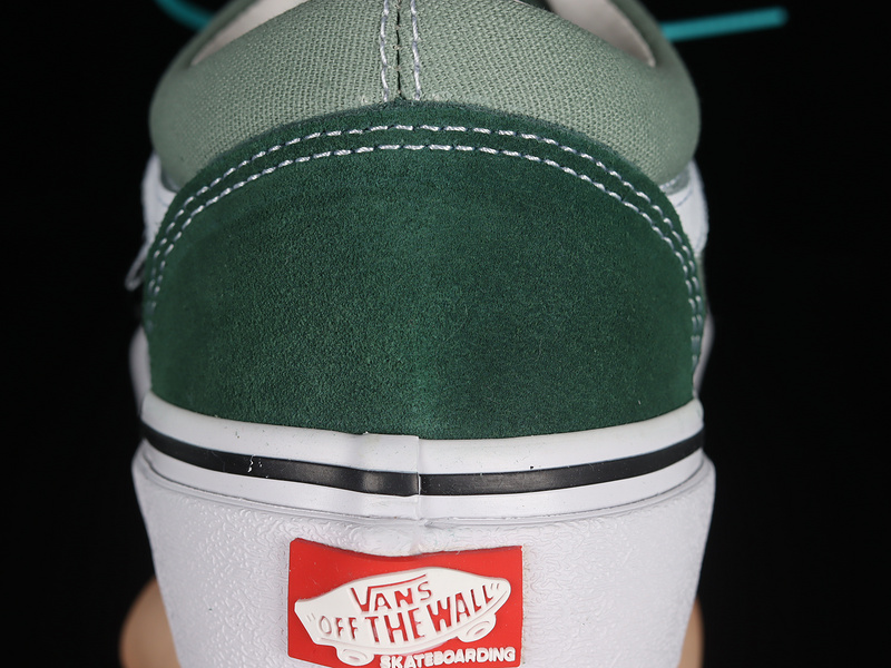 Old Skool Skate White/Green 21