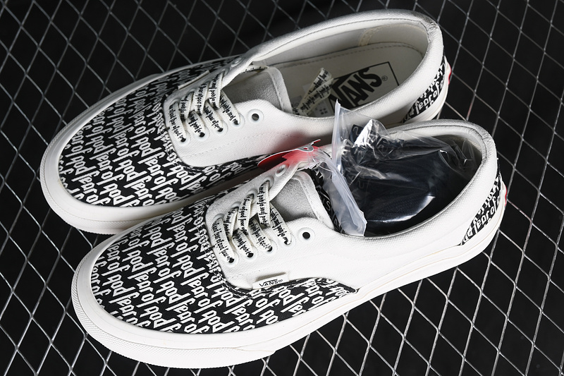 Fear Of God Vans Era 95 Reissue White/Black 9