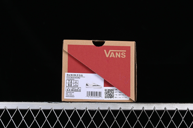 Fear Of God Vans Era 95 Reissue White/Black 21