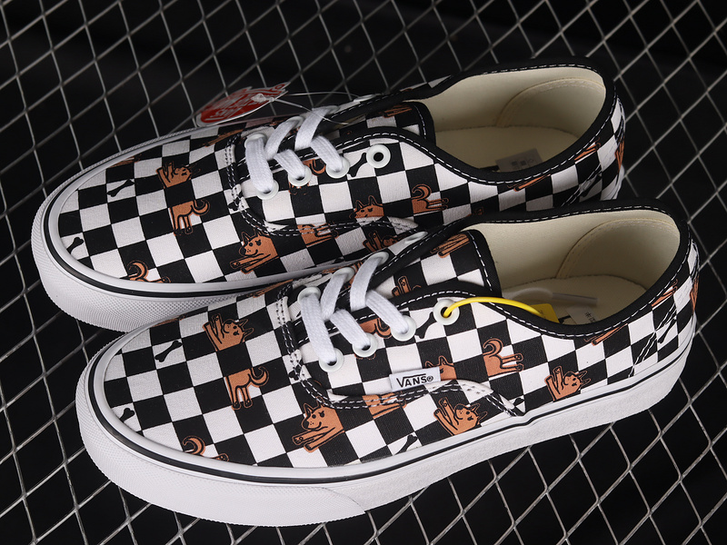 Old Skool Checkerboard Black/White/Black 15