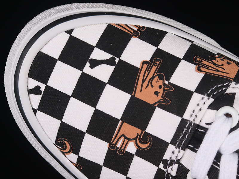 Old Skool Checkerboard Black/White/Black 19