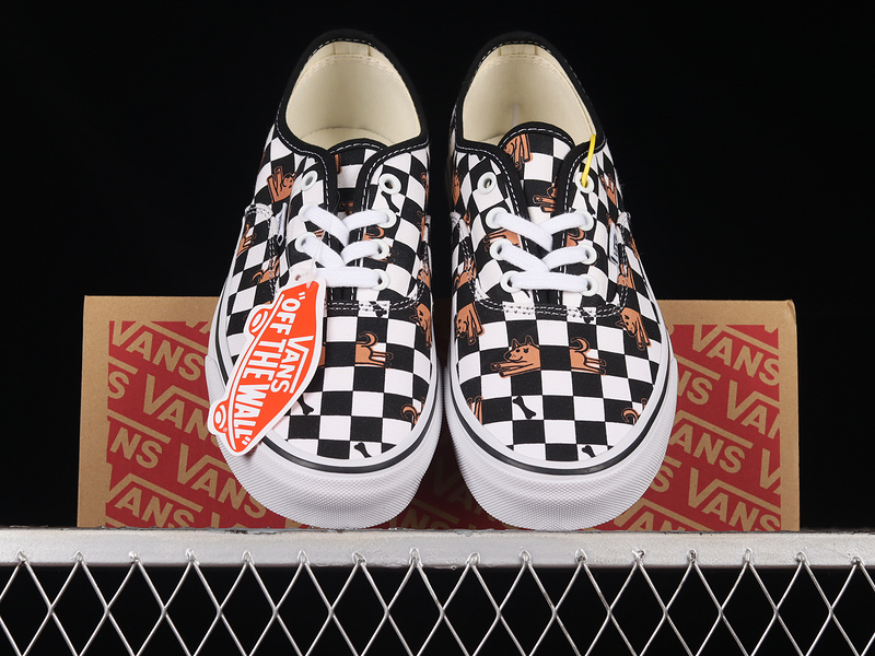 Old Skool Checkerboard Black/White/Black 23