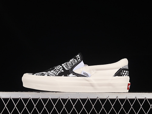 Anaheim Factory Slip-On White/Black/White 7