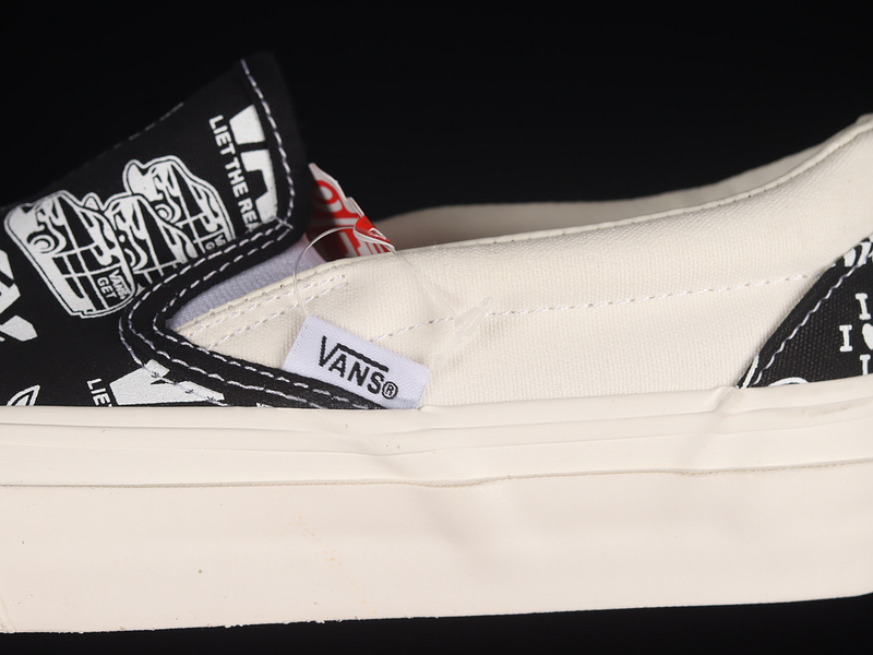 Anaheim Factory Slip-On White/Black/White 19