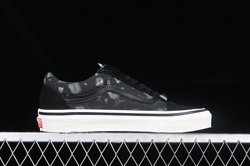 Undefeated Og Old Skool Lx U-Man Dark Shadow Black/White 5