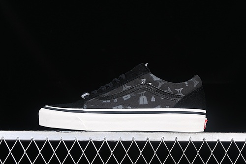 Undefeated Og Old Skool Lx U-Man Dark Shadow Black/White 19