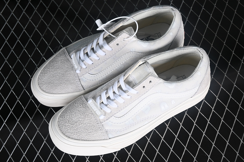 Undefeated Og Old Skool Lx U-Man Blanc De Blanc Grey/White 7