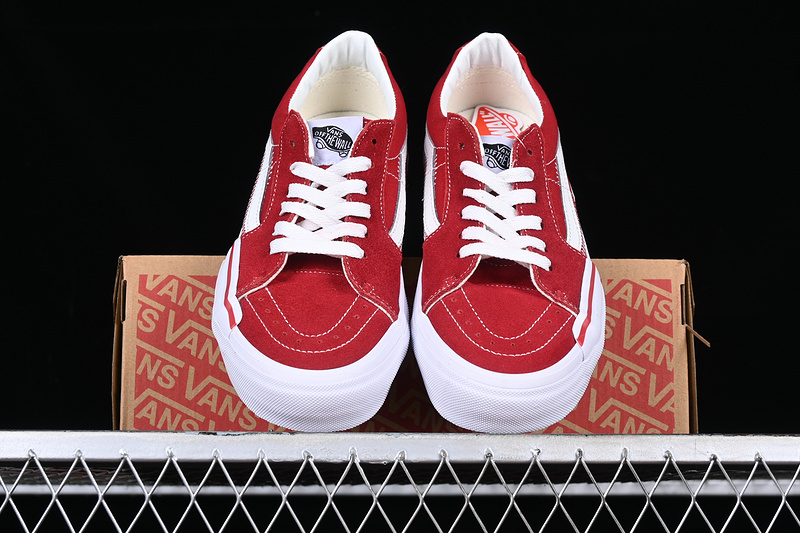 Vans Sk8 Low Red/White 7